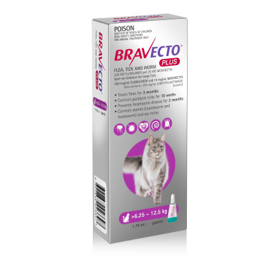 Bravecto Plus Spot On For Large Cats